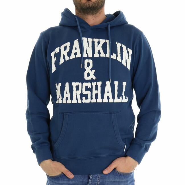 FELPA STAMPA CON CAPPUCCIO FRANKLIN & MARSHALL - Mad Fashion | img vers.650x/